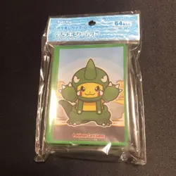 Set of 64 Pikachu Wearing obscure Poncho Deck Shield Pokemon Card Japanese - Image 2
