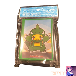 Set of 64 Pikachu Wearing obscure Poncho Deck Shield Pokemon Card Japanese - Image 1