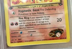 1st Edition PSA9 Mint 37/132 Brock's Vulpix Gym Challenge UKseller Pokemon Card - Image 3