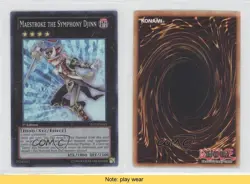 Maestroke the Symphony Djinn 1st Ed. YuGiOh Starter Deck 12: XYZ #YS12-EN043 1f0 - Image 3