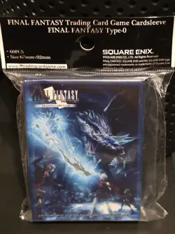 Final Fantasy Card Sleeves - FF Type-0 - Brand New - Image 1