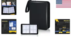 Effortless Organization with 4 Pocket Trading Card Binder - Up to 400 Capacity - Image 2