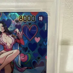 Boa Hancock SP Wagara OP07 051 PSA10 One Piece Card New Emperor Rare Japan - Image 4