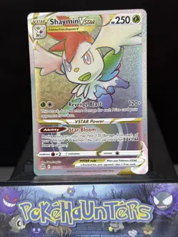 Pokemon Card Shaymin VSTAR 173/172 Secret Rare Brilliant Stars Near Mint - Image 1