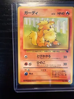 GROWLITHE 26 - LP - INTRO PACK SQUIRTLE DECK JAPANESE POKEMON CARD - Image 1