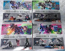 Gundam Card Game Assemble Set Starter Deck 4-Piece Set Multicolor New From Japan - Image 4