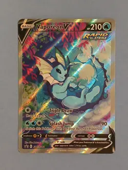 Pokemon Vaporeon V SWSH 181 Promo Card Collection Box - Image 2