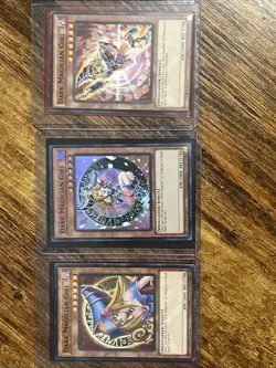 3x Dark Magician Girl Different Arts And Sets YuGiOh TCG - Image 1