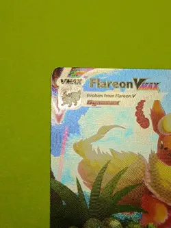 Pokemon Sword & Shield Flareon Vmax Promo Card SWSH 180 Collection Box - Image 5