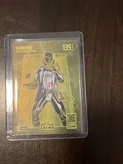 SHOWTIME Shohei Ohtani CYBER Bo Jackson Battle Arena NSCC 2025 promo card CYB-20 - Image 1