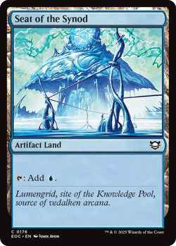 MTG Magic 1x Seat of the Synod (M/NM) Commander Edge of Eternities - Image 1