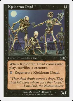 MTG - Kjeldoran Dead - Classic Sixth Edition - X1 - (LP) - - Image 1