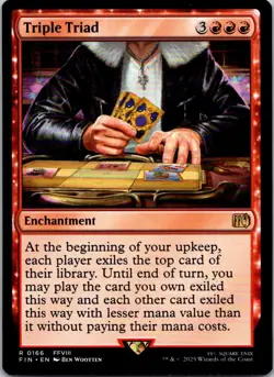 Magic the Gathering Triple Triad FINAL FANTASY MTG Free Shipping! - Image 1