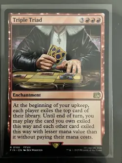 Magic the Gathering Triple Triad FINAL FANTASY MTG Free Shipping! - Image 1