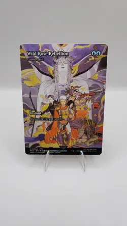 Magic MTG Final Fantasy - Wild Rose Rebellion - FCA U 0004 SHOWCASE MINT - Image 1