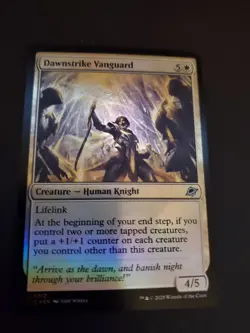 MTG - Dawnstrike Vanguard (Foil) - Edge of Eternities NM/M Condition - Image 1