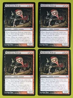 Murderous Redcap x4 Shadowmoor 4x Playset Magic the Gathering MTG - Image 1