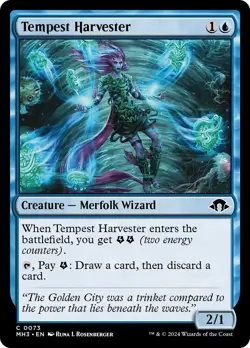 🧙Tempest Harvester C 0073 FOIL MH3 Modern Horizons 3 MTG - Image 1