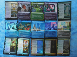 MTG - 70 Cards from WOE and assorted saga cards incl. 25 rares and 14 foils - Image 3