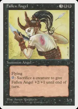 MTG - Fallen Angel - Chronicles - X1 - (NM) - - Image 1