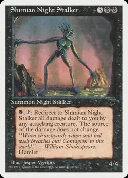 MTG - Shimian Night Stalker - Chronicles - X1 - (NM) - - Image 1