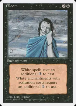MTG - Gloom - Fourth Edition - X1 - (NM) - - Image 1