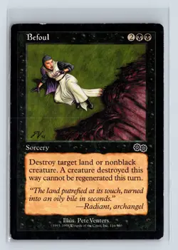 BEFOUL - MTG Magic the Gathering Card - Urza's Saga - Common - Image 1