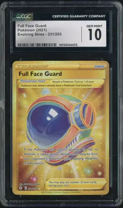 2021 Pokemon 231/203 Evolving Skies CGC 10 - Image 1