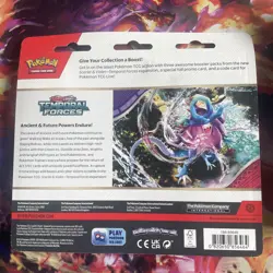 Pokemon Scarlet & Violet Temporal Forces 3 Pack Blister | Cleffa Promo - Image 2