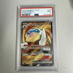 PSA 9 2025 POKEMON JTG EN-JOURNEY TOGETHER ULTRA RARE #174 MAMOSWINE EX - Image 1