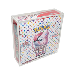 Acrylic Display Case for Pokemon 151 Japanese Booster Box - Image 1
