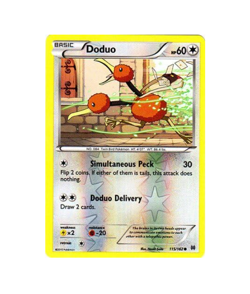Pokemon - Breakthrough - Doduo - 115/162 - Reverse Holo - NM/M - Image 1