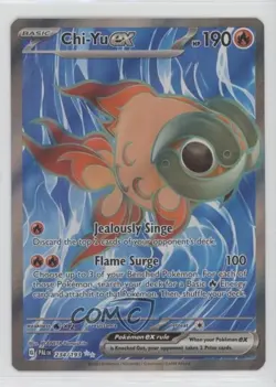 Chi-Yu ex Ultra Rare Pokemon SV02: Paldea Evolved #234 0s8s - Image 1