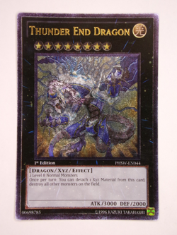 YUGIOH / Thunder End Dragon / PHSW-EN044 / Ultimate Rare / 1st Edition / (NM) / - Image 1