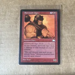 Sawtooth Ogre - Magic the Gathering MTG Weatherlight Single Card - Image 1