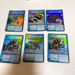 Digimon Card Old Kira Only 6-Piece Set Rare Item Japan - Image 1