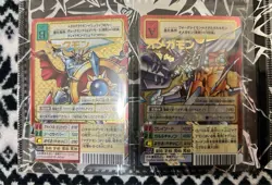 Digimon Card Old Omegamon Dukemon X Antibody Gold Etching Japan - Image 1