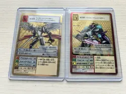 Digimon Card Old Gold Etching Duftmon Set Japan - Image 1