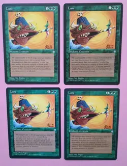 Magic the Gathering MTG Ice Age LURE X 4 LP/EX U 1995 Nice! - Image 1
