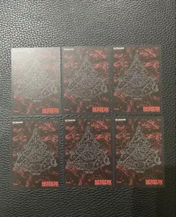 Berserk Trading Card Set of 6 Featuring Iconic Characters and Artworks - Image 2