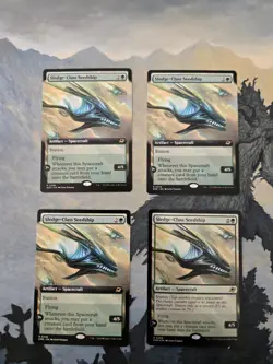 MTG EOE Sledge Class Seedship x4 NM (3 Extended, 1 Foil) - Image 1
