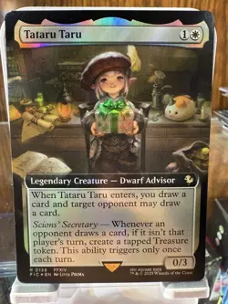 Tataru Taru #0138 (Extended Art) (FOIL) Unplayed NM MTG Final Fantasy - Image 1