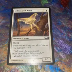 MTG - M11 - Goldenglow Moth - #015 - Lightly Played - Image 1