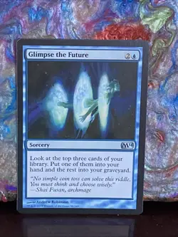 58/249 Glimpse the Future MTG TCG CARD - Image 1
