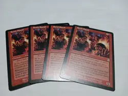 Magic the Gathering MTG Odyssey BOMB SQUAD Playset (4x Cards) LP Nonfoil Vintage - Image 1