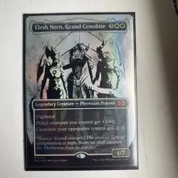 MTG Elesh Norn, Grand Cenobite - Foil, NM-Mint, English March of the Machine: Mu - Image 1