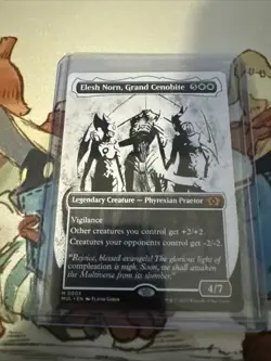 MTG Elesh Norn, Grand Cenobite - Foil, NM-Mint, English March of the Machine: Mu - Image 1