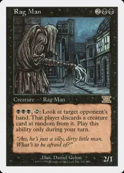 MTG - Rag Man - Classic Sixth Edition - X1 - (LP) - - Image 1