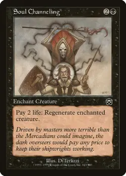 MTG - Soul Channeling - Mercadian Masques - X1 - (LP) - - Image 1