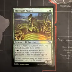 MTG - Aftermath Analyst - Murders at Karlov Manor - Uncommon - Foil - Image 1